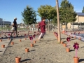 girl skipping