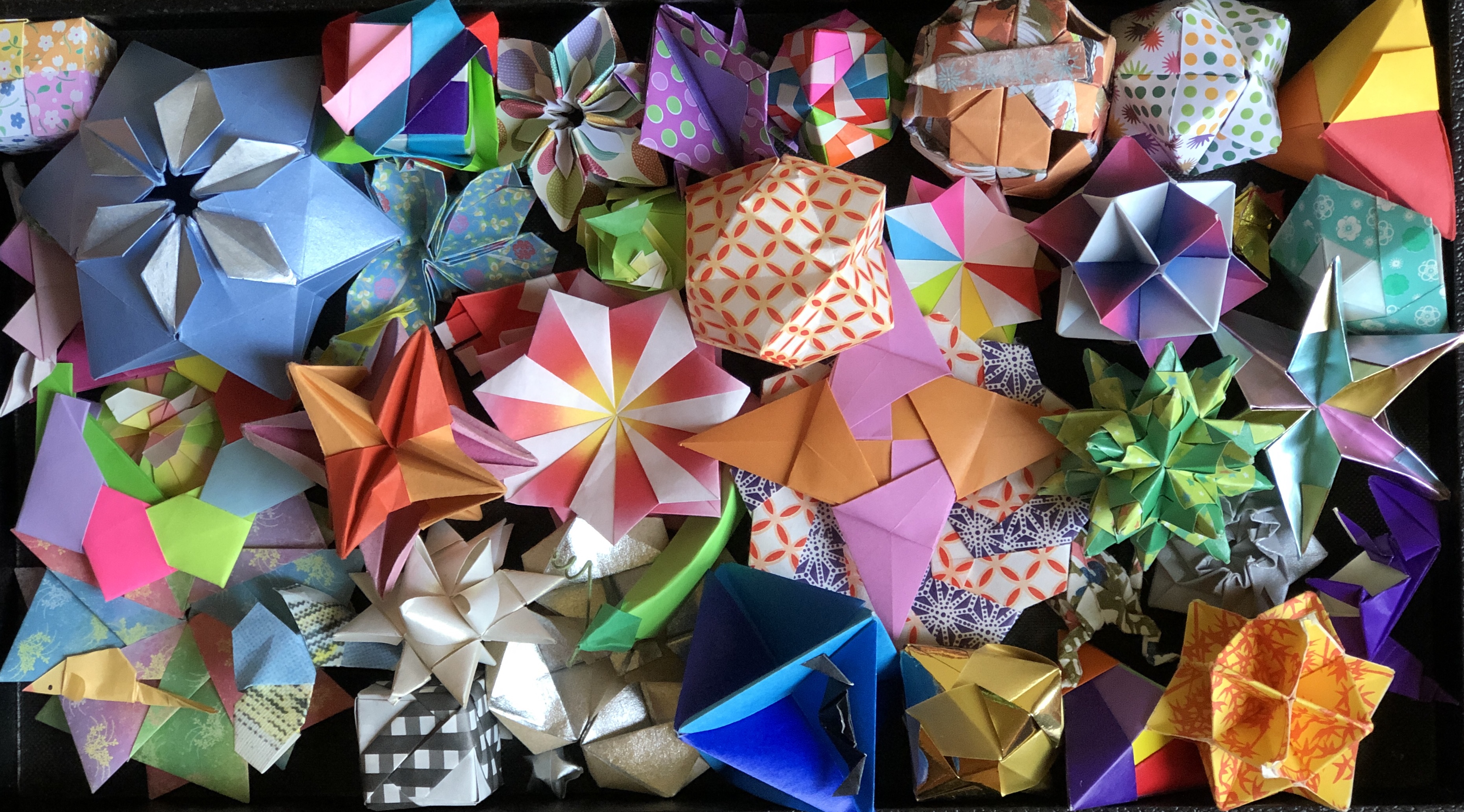 DIY Origami Tessellations Tote Bag from Craft Felt