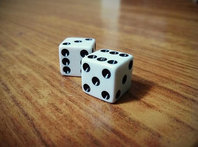 The Dice Roller 2 Dice - PowerPoint Template for Probability and Games