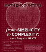 2018 March 9 — “From Simplicity to Complexity: What Happens Next?” with Roger Antonsen