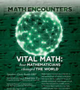 2017 May 3 — “Vital Math: How mathematicians changed the world” with Chris Budd