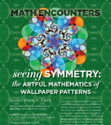 2018 April 4 — “Seeing Symmetry: The Artful Mathematics of Wallpaper Patterns” with Frank A. Farris