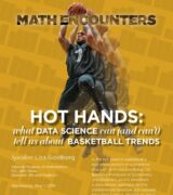 2019 May 1 — “Hot Hands: What Data Science Can (and Can’t) Tell Us about Basketball” with Lisa Goldberg