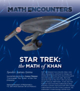 2017 April 5 — “Star Trek: The Math of Khan” with James Grime