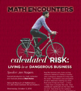 2018 October 3 — “Calculated Risk: Living is a Dangerous Business” with Jen Rogers