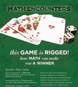 2017 October 4 — “This Game is Rigged! How math can make you a winner” with Paul Zeitz