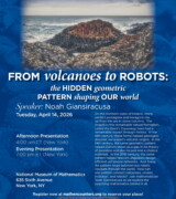 2026 April 14 — Noah Giansiracusa — From Volcanoes to Robots
