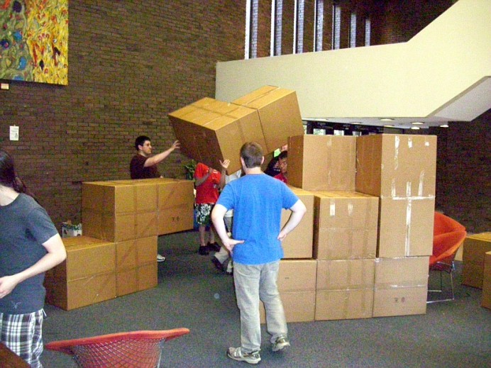 Giant Soma Puzzle – National Museum of Mathematics